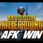 Первый AFK-шник который занял топ1 в PUBG - видео