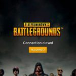 connection closed pubg