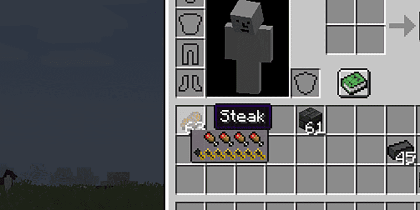 AppleSkin Mod for Minecraft1